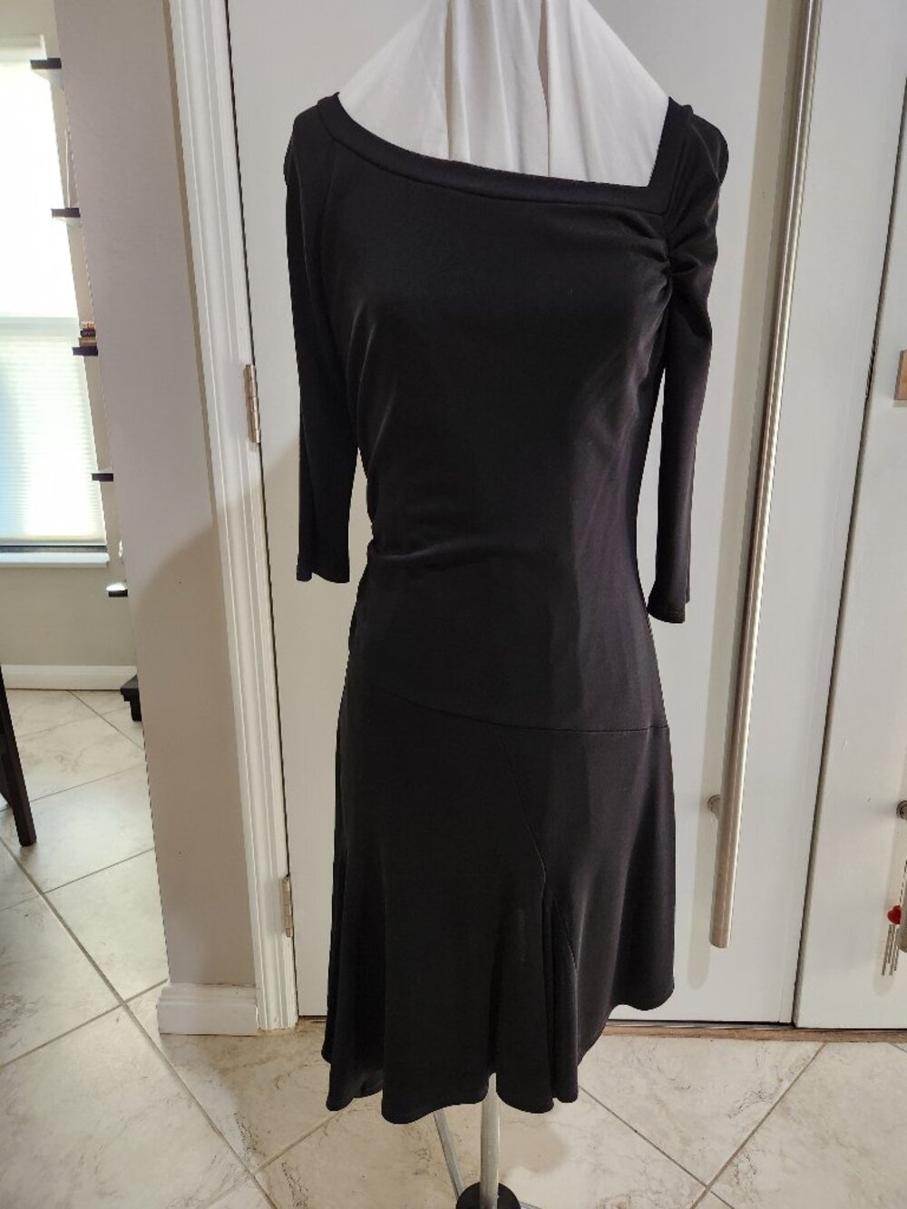 ABS Cocktail Formal Evening Dress - Black M